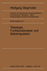 Buchcover Teleologie, Funktionalanalyse und Selbstregulation (Kybernetik)