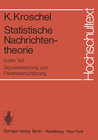 Buchcover Statistische Nachrichtentheorie