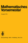 Buchcover Mathematisches Vorsemester