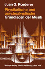 Buchcover Physikalische und psychoakustische Grundlagen der Musik