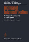 Buchcover Manual of Internal Fixation