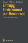 Buchcover Entropy, Environment and Resources