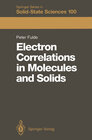 Buchcover Electron Correlations in Molecules and Solids