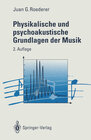 Buchcover Physikalische und psychoakustische Grundlagen der Musik