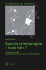 Buchcover Sportverletzungen — was tun?