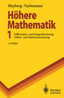 Buchcover Höhere Mathematik 1