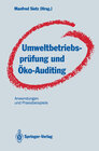Buchcover Umweltbetriebsprüfung und Öko-Auditing
