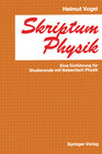 Buchcover Skriptum Physik