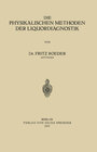 Buchcover Die Physikalischen Methoden der Liquordiagnostik