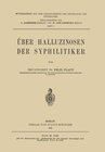 Buchcover Über Halluzinosen der Syphilitiker