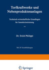 Buchcover Torfkraftwerke und Nebenproduktenanlagen