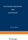 Buchcover Politische Geschichte der Gegenwart