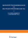 Buchcover Konstitutionsserologie und Blutgruppenforschung