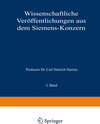 Buchcover Wissenschaftliche Veröffentlichungen aus dem Siemens-Konzern