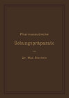 Buchcover Pharmaceutische Uebungspräparate