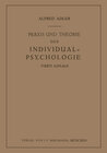 Buchcover Praxis und Theorie der Individual-Psychologie