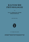 Buchcover Klinische Physiologie