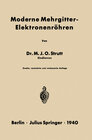 Buchcover Moderne Mehrgitter-Elektronenröhren