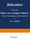 Buchcover Zahnräder