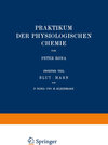 Buchcover Praktikum der Physiologischen Chemie
