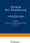 Buchcover System der Ernährung