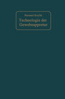 Buchcover Technologie der Gewebeappretur