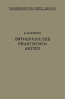 Buchcover Orthopädie des Praktischen Arztes