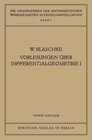 Buchcover Vorlesungen Über Differentialgeometrie I