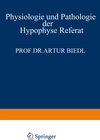 Buchcover Physiologie und Pathologie der Hypophyse