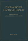 Buchcover Physikalisches Handwörterbuch
