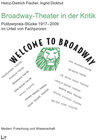 Buchcover Broadway-Theater in der Kritik