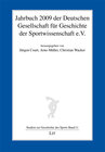 Buchcover Jahrbuch 2009 der Deutschen Gesellschaft für Geschichte der Sportwissenschaft e.V.