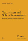 Buchcover Textwissen und Schreibbewusstsein