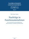 Buchcover Nachfolge in Familienunternehmen