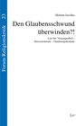 Buchcover Den Glaubensschwund überwinden?!