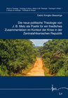 Buchcover Die neue politische Theologie von J. B. Metz als Poetik für ein friedliches Zusammenleben im Kontext der Krise in der Ze