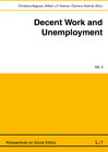 Buchcover Decent Work and Unemployment