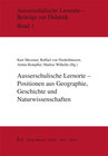 Buchcover Ausserschulische Lernorte - Positionen aus Geographie, Geschichte und Naturwissenschaften