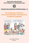 Buchcover The Challenges of Populism - Die Herausforderungen des Populismus - Les défis du populisme
