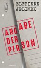 Buchcover Angabe der Person