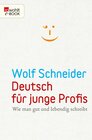 Buchcover Deutsch für junge Profis