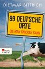 Buchcover 99 deutsche Orte, die man knicken kann