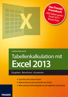 Buchcover Tabellenkalkulation mit Excel 2013
