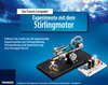 Buchcover Experimente mit dem Stirlingmotor