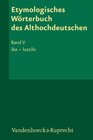 Buchcover Etymologisches Wörterbuch des Althochdeutschen, Band 5