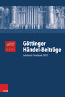 Buchcover Göttinger Händel-Beiträge, Band 18