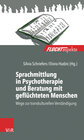Buchcover Sprachmittlung in Psychotherapie und Beratung mit geflüchteten Menschen