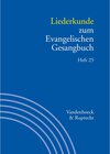 Buchcover Liederkunde zum Evangelischen Gesangbuch. Heft 25