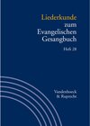 Buchcover Liederkunde zum Evangelischen Gesangbuch. Heft 28