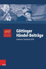 Buchcover Göttinger Händel-Beiträge, Band 19